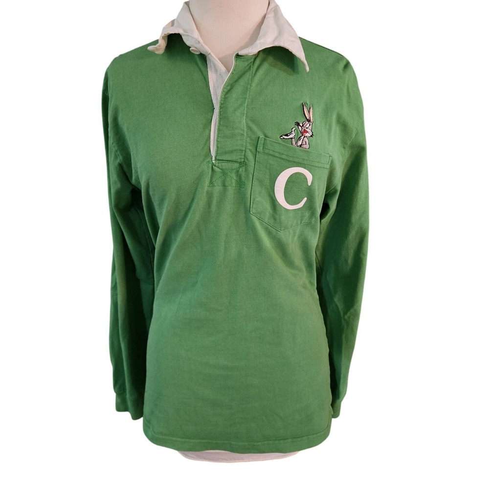 Looney Tunes By Anwar‎ Carrots Bugs Bunny Polo Shirt Men's Size M